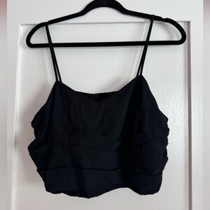 Elegant Black Camisole Top